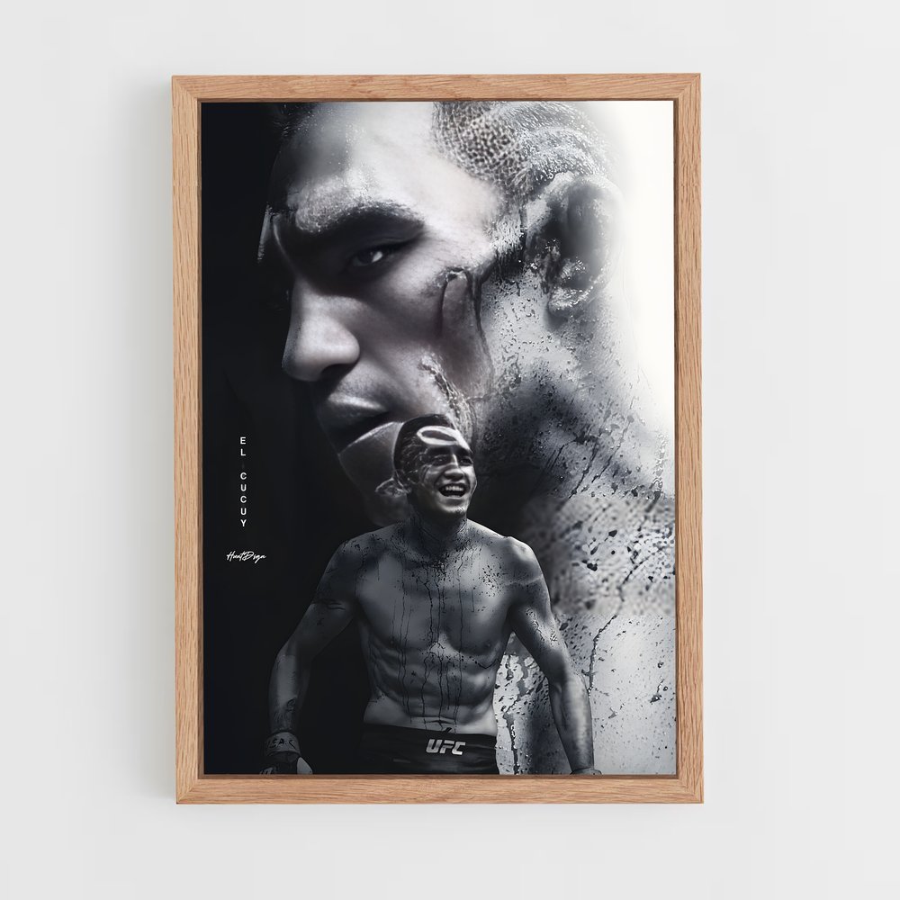 Poster Aquatique Fury – affiche MMA (vue 4)